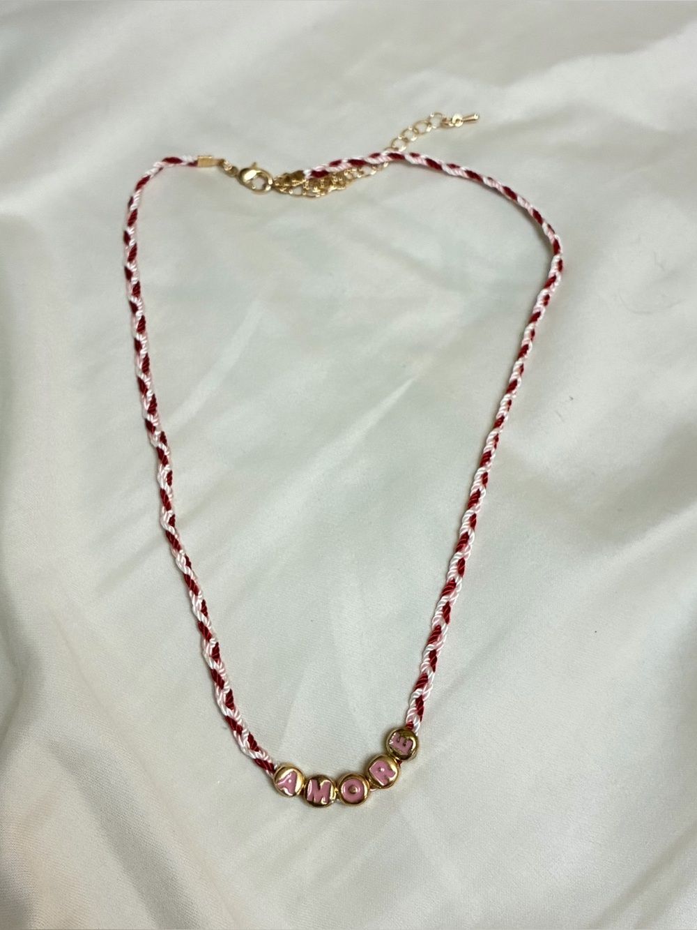 Amore woven necklace
